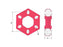 PTO Rubber Drive Coupling 114mm (S.167865)