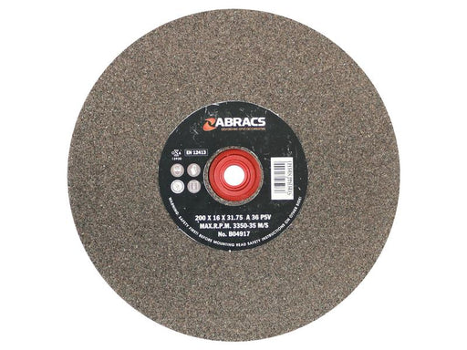 Disco de lixar para metal 200mm x 16mm x 31.75mm 11A36 (S.168843)