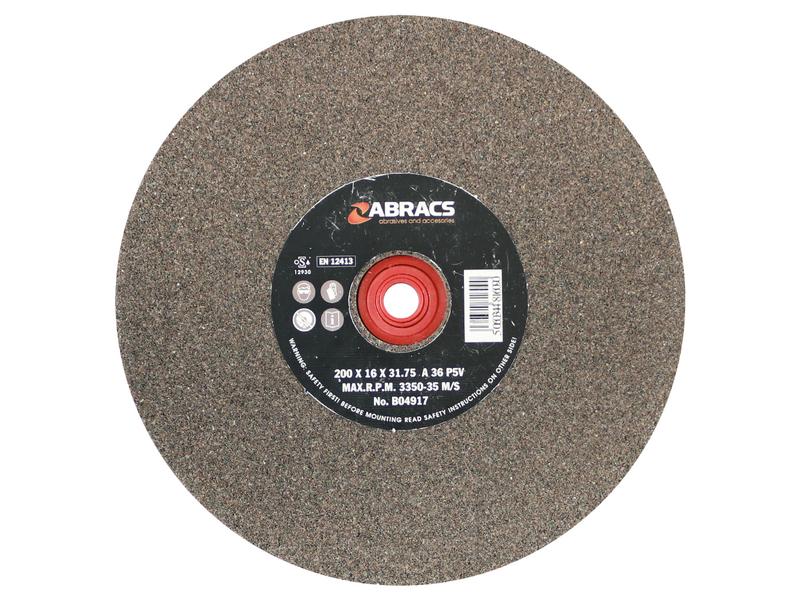 Disco de lixar para metal 200mm x 16mm x 31.75mm 11A36 (S.168843)