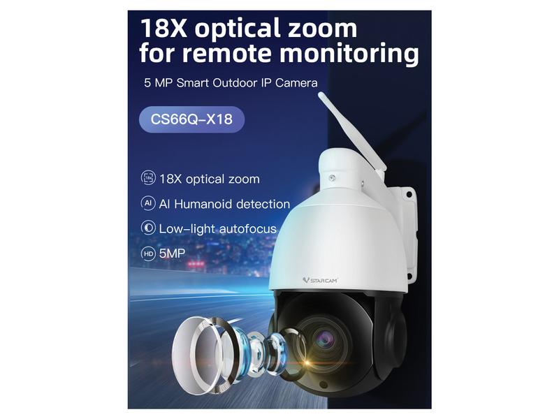 Câmera de segurança Wi-Fi (S.168919)