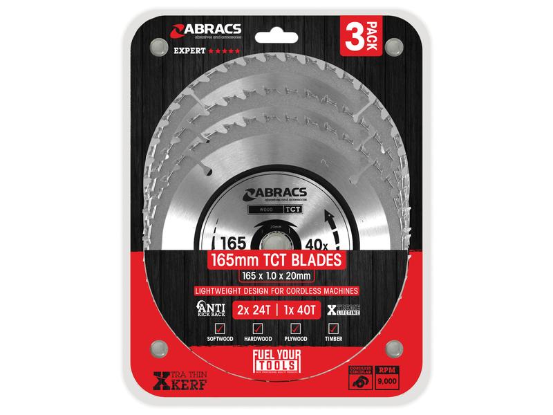 Conjunto de lâminas TCT - sem fios 3 un. (S.171387)