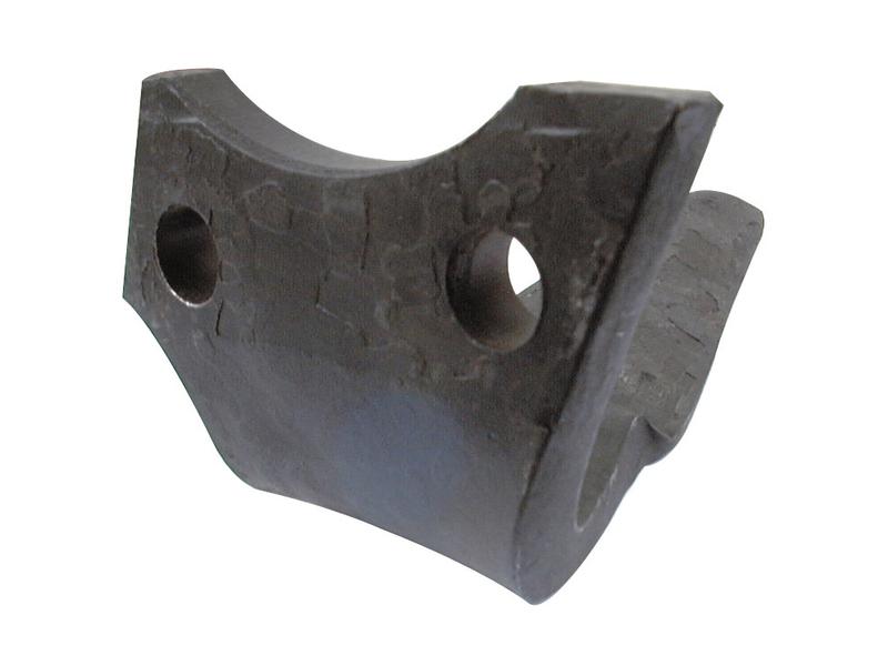Bico 100x18x330mm Esq. Centros de orifícios em: 70mm. Orifício Ø 17.5mm. para Rabewerk. Aplicavel em: KG41 SX (S.171726)
