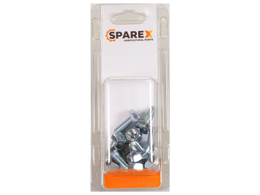 Agripak 10 un. Parafuso métrico M8x20mm (S.172101)