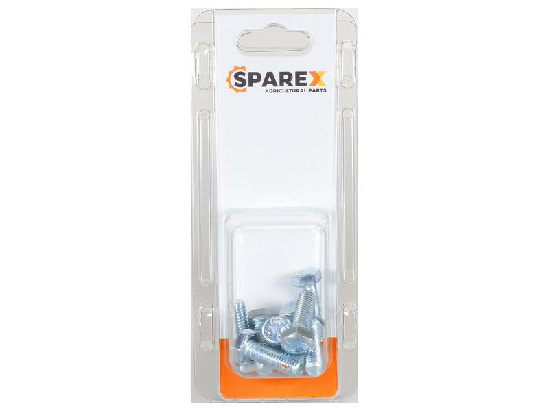 Agripak 10 un. Parafuso métrico, M8x25mm (S.172102)