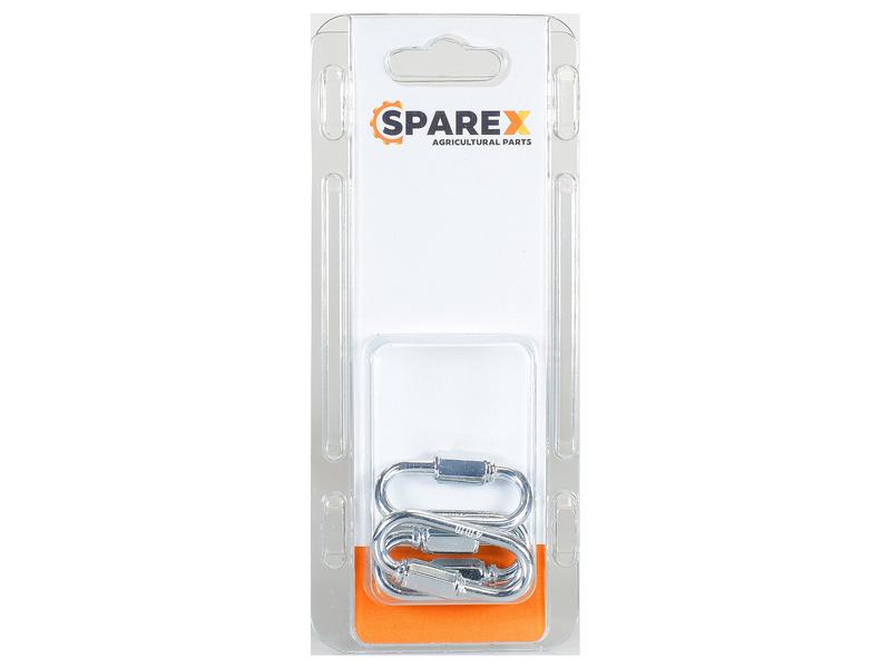 Agripak 2 un. Mosquetão 4mm (S.172117)