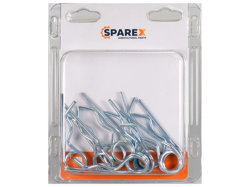 Agripak 10 un. Cavilha R dupla 3mm x 75mm (S.172160)