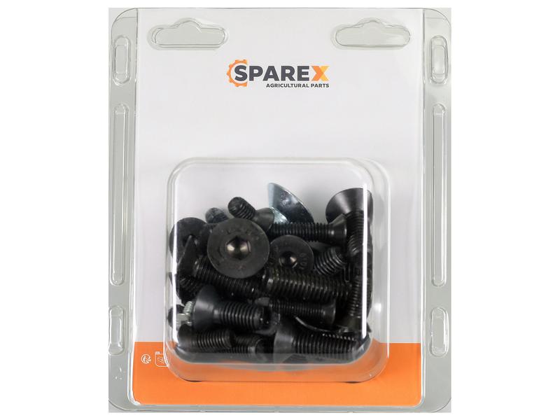 Agripak 42 un. Parafusos M6 - M12x10 - 40mm (S.172181)