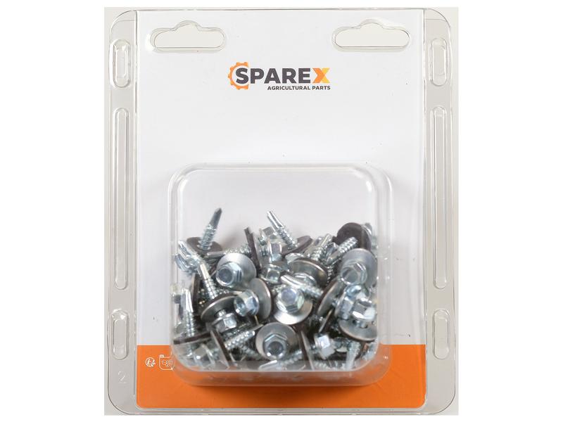 Parafuso cabeça hexagonal: 5.5x25mm (DIN 7504K) (S.172184)