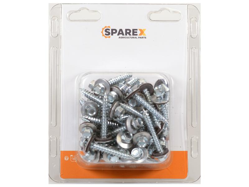 Parafuso cabeça hexagonal: 6.3x45mm (DIN 7504K) (S.172198)