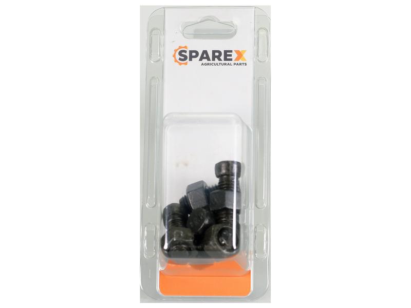 Agripak 6 un. Parafuso c/porca - M12x34mm, 12.9 (S.172231)