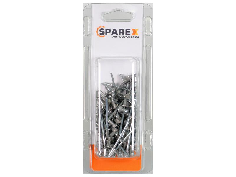 Agripak 100 un. Rebites POP 3.2 x 5mm (S.172264)