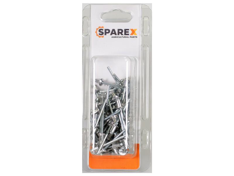 Agripak 100 un. Rebites POP 4 x 6mm (S.172273)