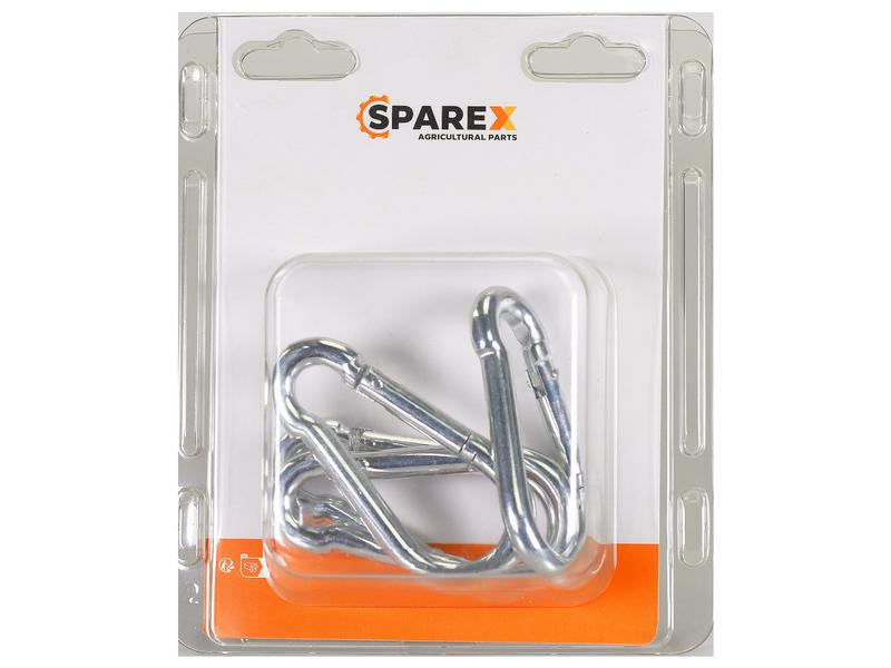 Agripak 4 un. Mosquetão 8 x 80mm (S.172320)