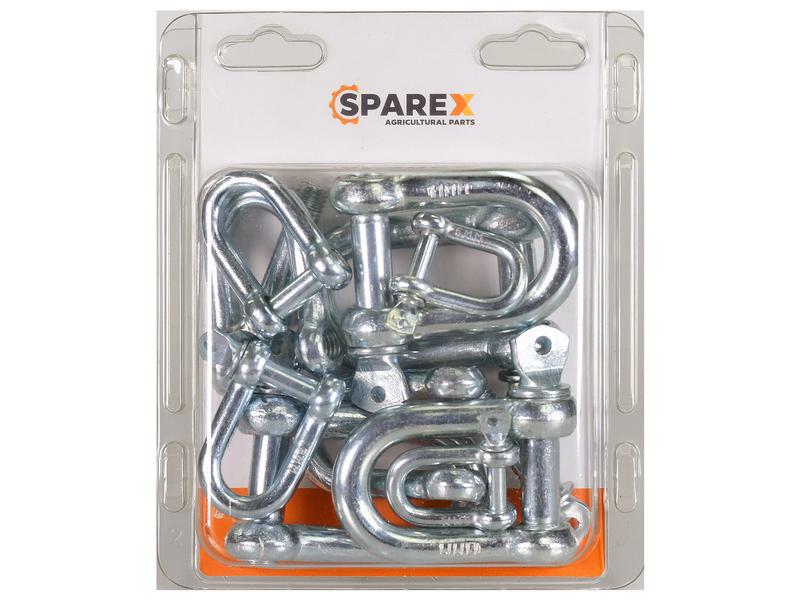 Agripak 10 un. Manilha Cavilha Ø6-13x12-24mm (S.172323)