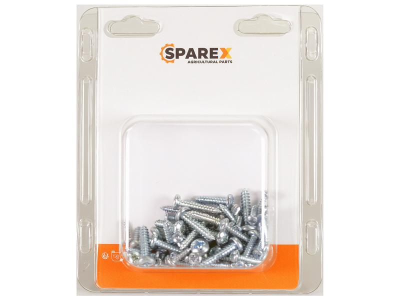 Agripak 80 un. Parafuso Pozidrive autorroscante métrico 13 - 25mm (S.172333)