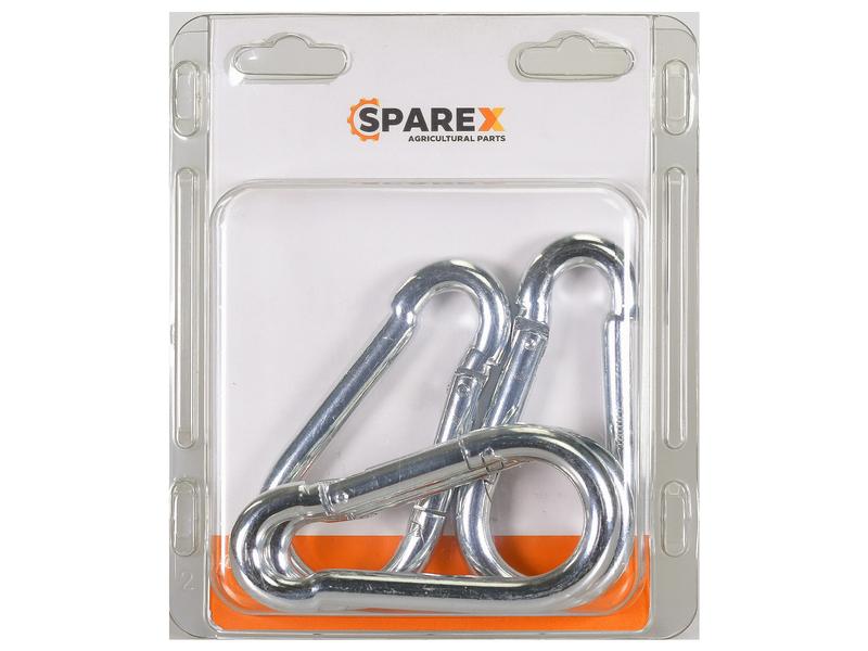 Agripak 4 un. Mosquetão 10 x 100mm (S.172414)