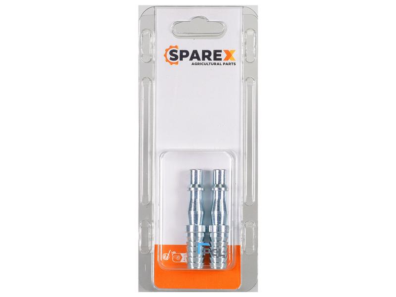 Agripak 2 un. Mangueira de extremidade com diâmetro interno de 1/4'' para rosca macho BSPT com 1/4 (S.172568)