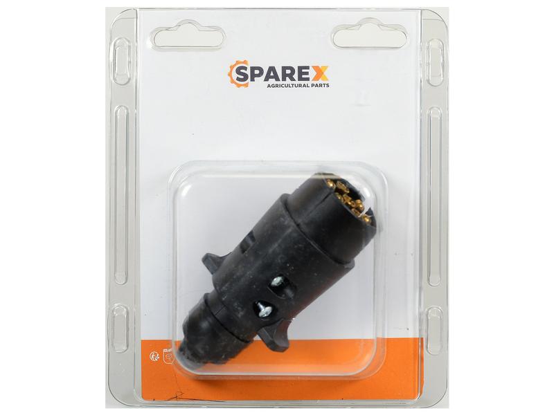 Agripak Ficha macho 7 lig. Macho Plástico (S.172724)