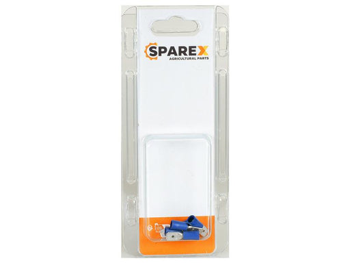 Agripak 6 un. Terminal 6.3mm, Azul (S.172961)