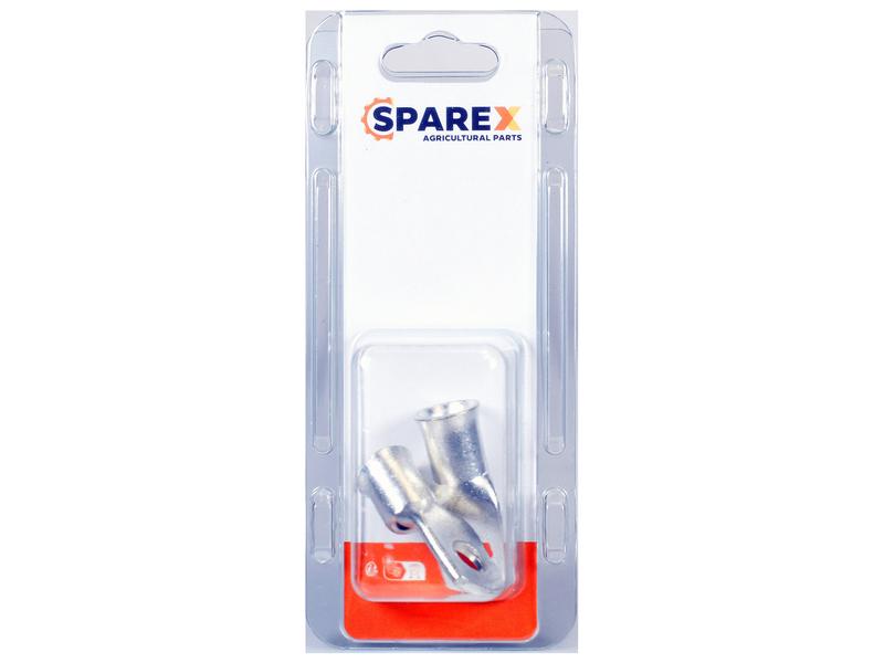 Terminal massa 70mmØ x 10.5mm x 2 un. Agripak (S.172978)