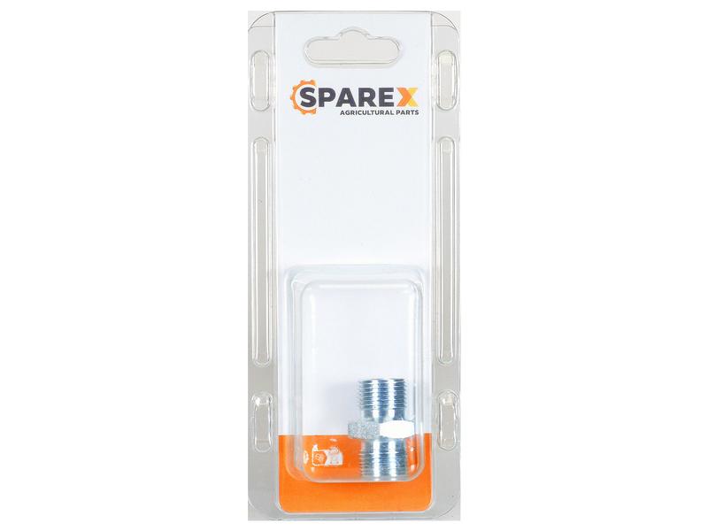 Agripak Adaptador hidráulico 3/8'' BSP Macho x 3/8'' BSP Macho (S.173174)