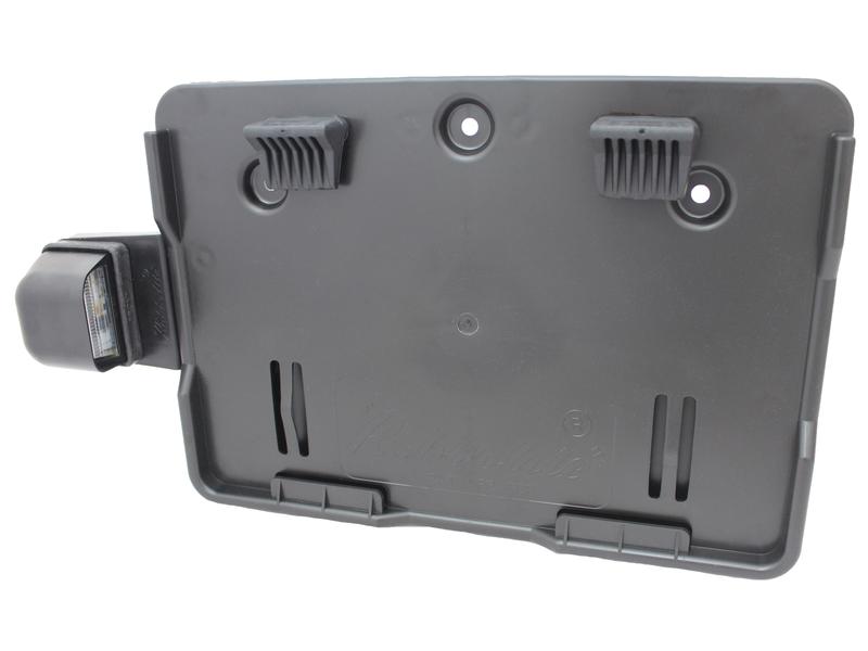 Suporte da chapa de matrícula (com lâmpada) (S.173540)