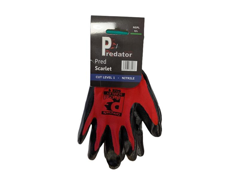 par Luvas de trabalho Predator Gloves Scarlet 7/S (S.174533)