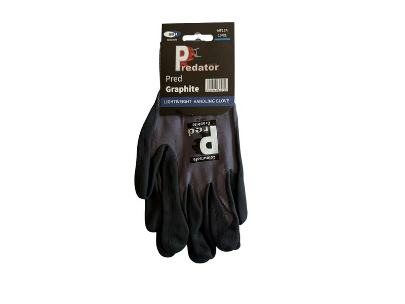par Luvas de trabalho Predator Gloves Graphite 7/S (S.174535)