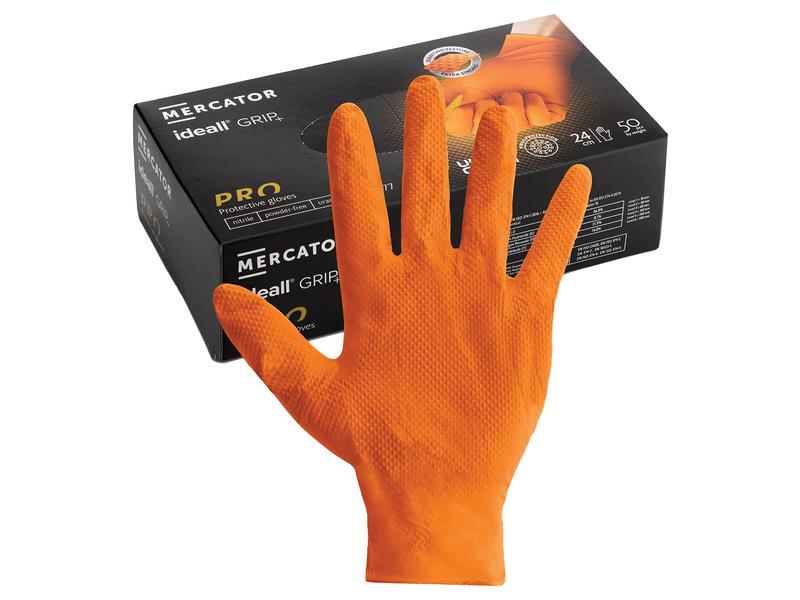 Caixa Luvas descartáveis Predator Gloves Ideall Grip 7/S (S.174544)