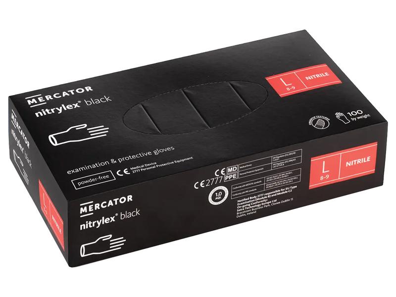 Caixa Luvas descartáveis Predator Gloves Nitrylex 7/S (S.174546)