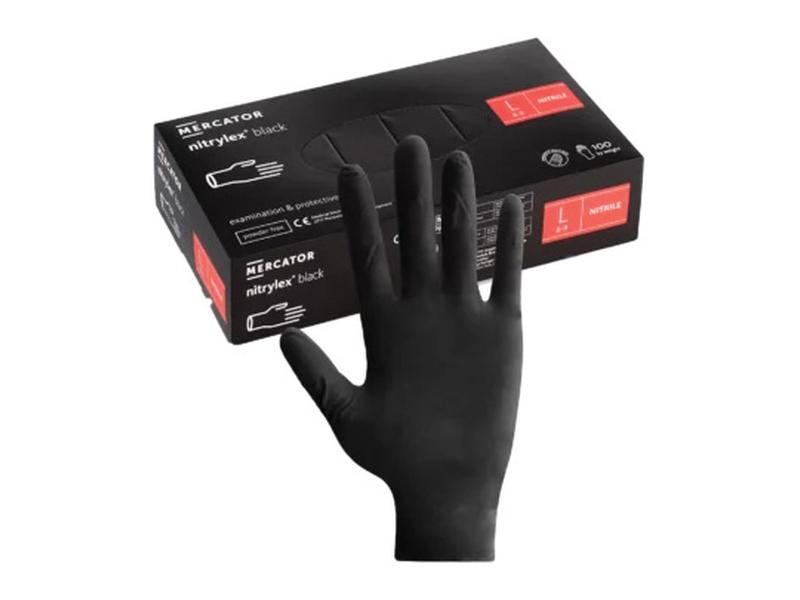 Caixa Luvas descartáveis Predator Gloves Nitrylex 8/M (S.174547)