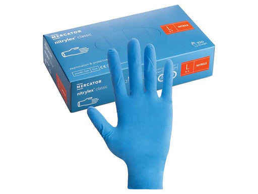 Caixa Luvas descartáveis Predator Gloves Nitrylex 8/M (S.174549)