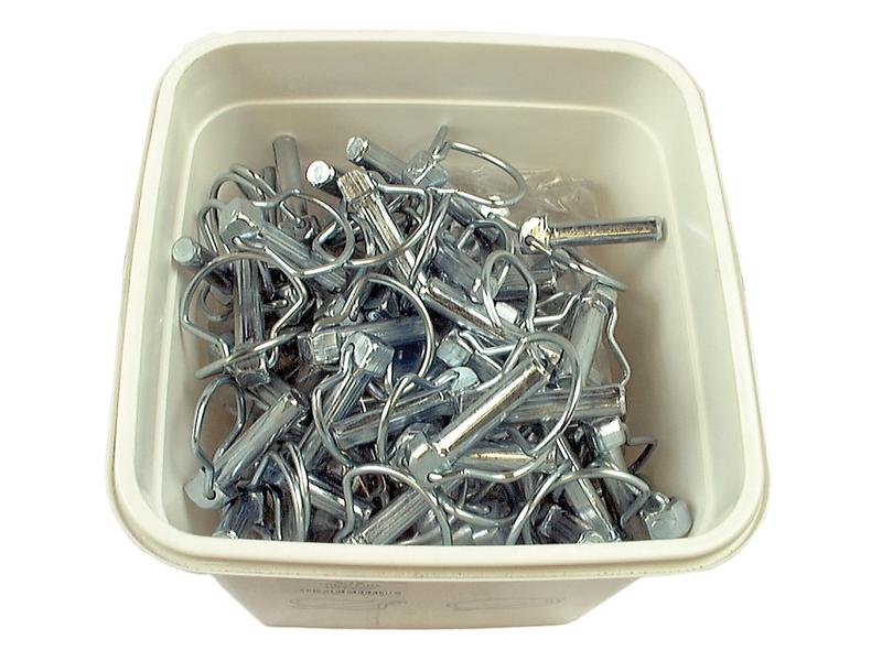 Balde pequeno 150 un. Cavilha mola tipo Pêra 11mm x 44.5mm (S.18)