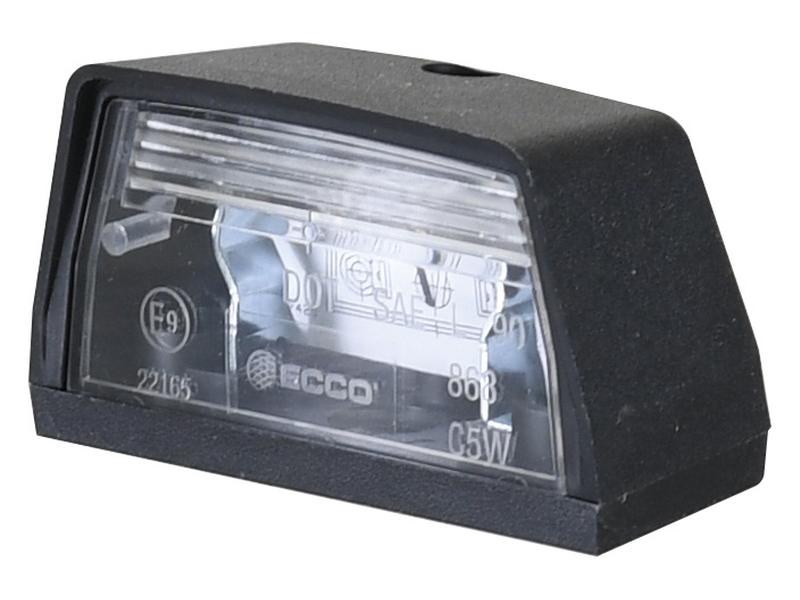 Farolim chapa de matrícula 12-24V (S.2016)