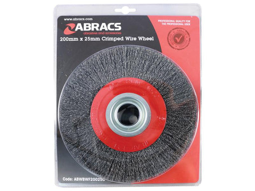 Escova de aço redonda 200mm (S.20195)