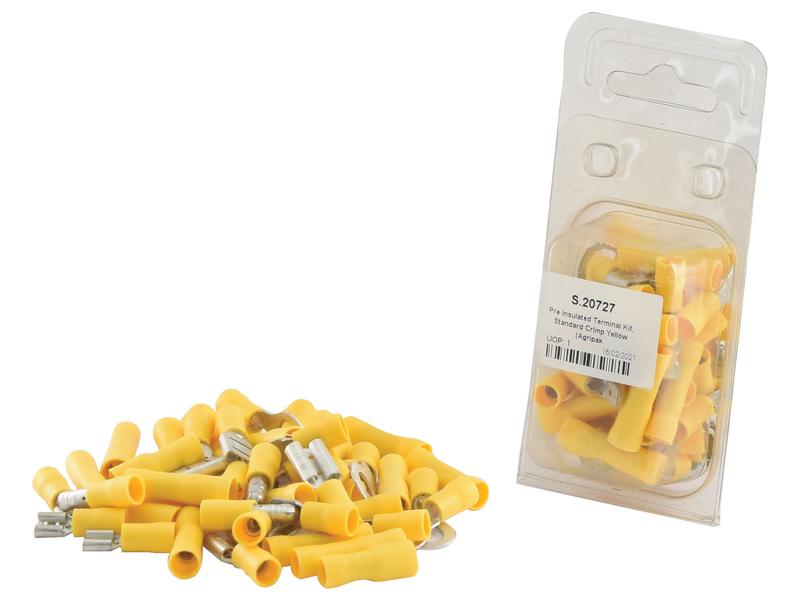 Agripak 50 un. Kit Terminais Amarela (S.20727)