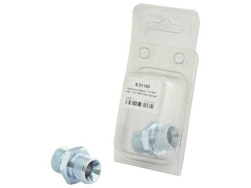 Agripak Adaptador hidráulico 1/2'' BSP Macho x 1/2'' BSP Macho (S.21100)
