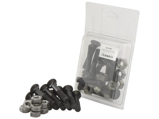 Parafuso c/porca - M11 x 60mm, Resistência à tração 8.8 (10 un. Agripak) (S.21457)