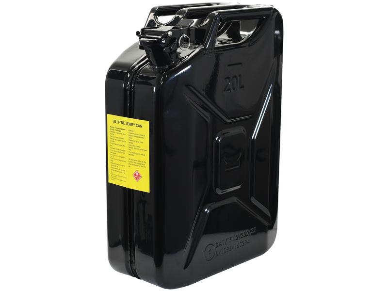 Metal Jerri can - Preto 20 lts (diesel) (S.21697)
