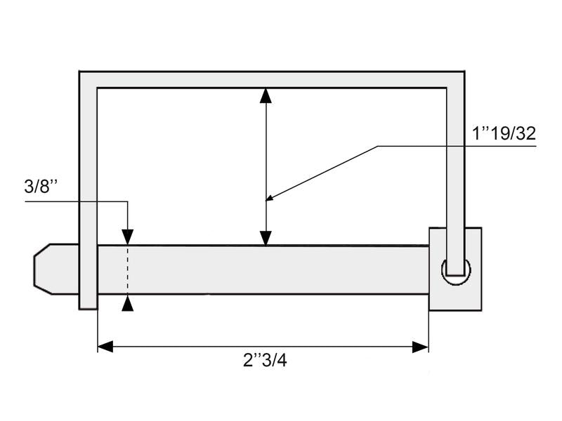 Cavilha Ø9.5mm x 70mm (S.21875)