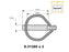 Agripak 2 un. Cavilha, 7.5mm x 44mm (S.22536)