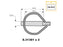 Agripak 2 un. Cavilha, 9.5mm x 46mm (S.22537)