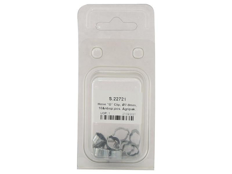 Agripak 10 un. Abraçadeira, ⌀7-9mm (S.22721)