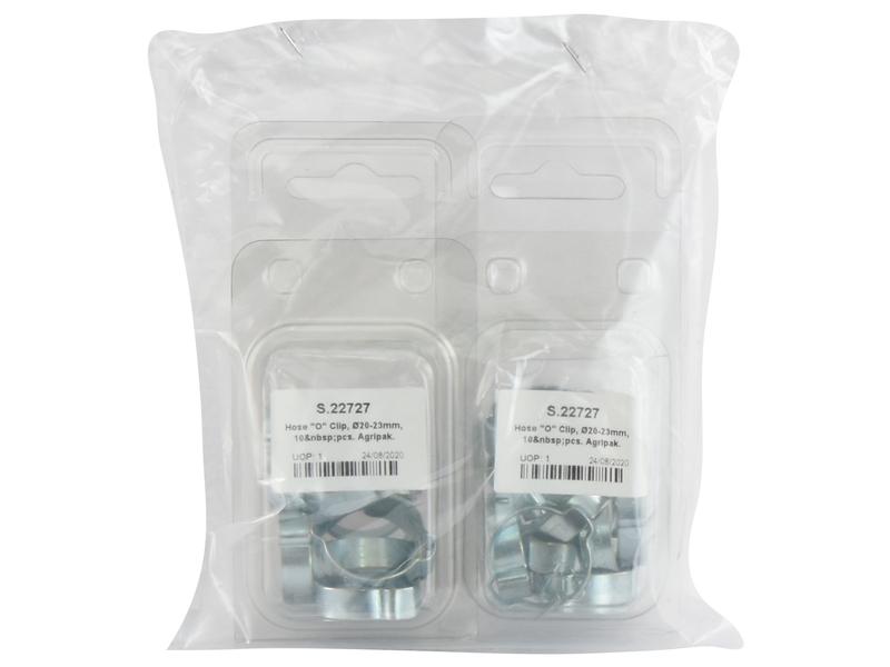 Agripak 10 un. Abraçadeira, ⌀20-23mm (S.22727)