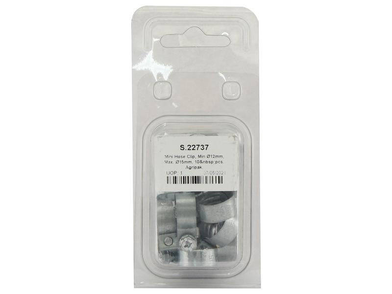 Agripak 10 un. Mini abraçadeira, 14 - 15mm (S.22737)