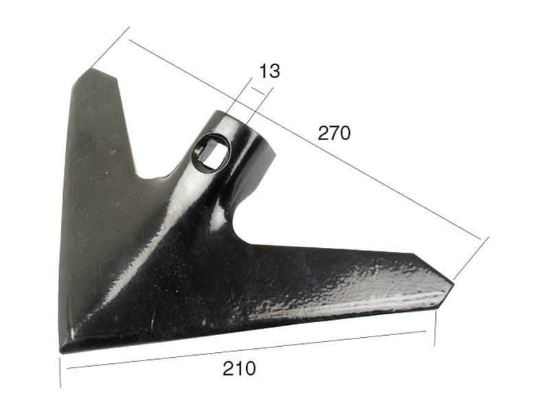 Bico asa andorinha 270x6mm Aplicavel em: 3000236 (S.22774)