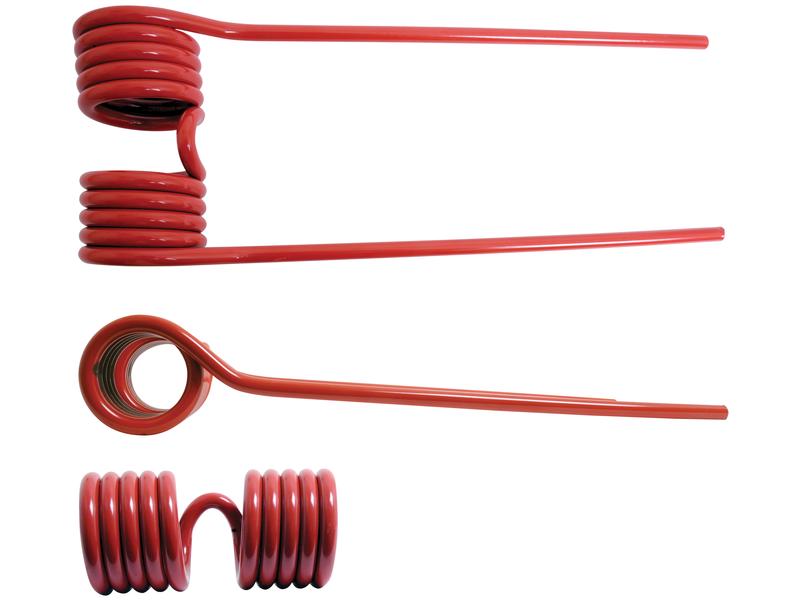 Mola Comp:375mm, Larg:130mm, Ø9.5mm - para Claas, Bautz Aplicavel em: 9568151 (S.22837)