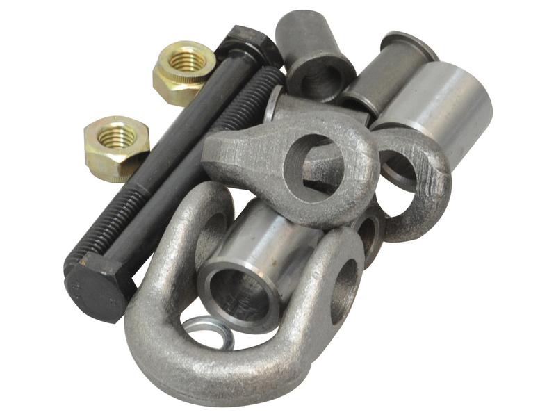 Agripak kit de Fixação HS, 4 x Colares, 2 x Porca e Parafuso, 2 x Espaçadores, 2 x Manilhas (S.22934)