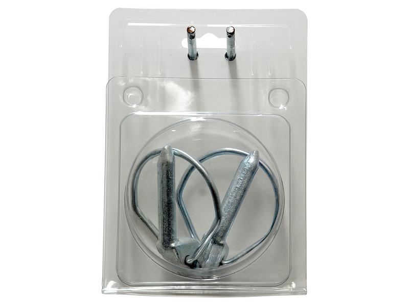 Agripak 2 un. Cavilha mola tipo Pêra 12mm x 52mm (S.23013)