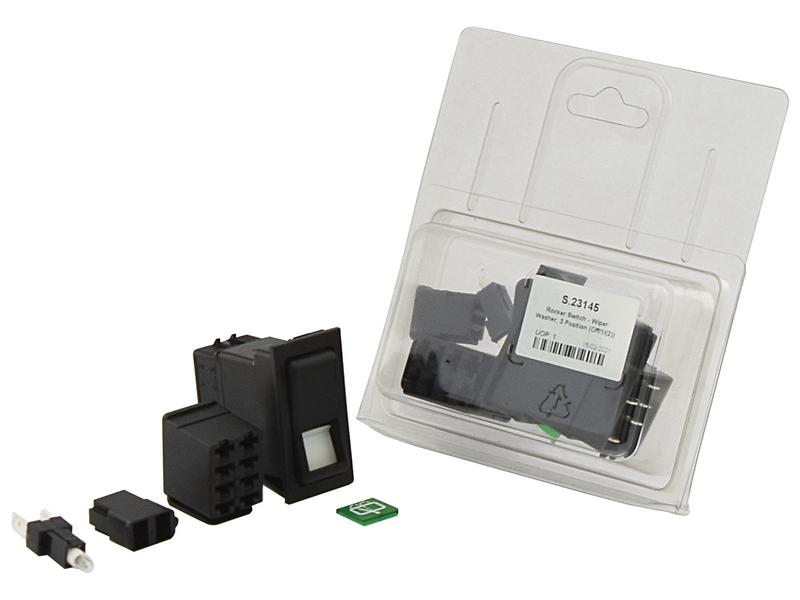 Agripak Int. Limpa pára brisas 3 posições (Desligado/1/(2)) (S.23145)